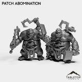 Tabletop Terrain Miniature Full Set Patch Abomination