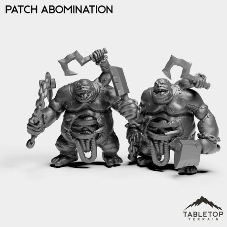 Tabletop Terrain Miniature Full Set Patch Abomination