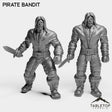 Tabletop Terrain Miniature Full Set Pirate Bandit