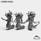 Tabletop Terrain Miniature Full Set Queen Naga