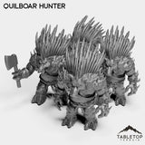 Tabletop Terrain Miniature Full Set Quilboar Hunter