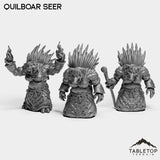 Tabletop Terrain Miniature Full Set Quilboar Seer