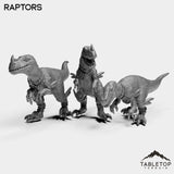 Tabletop Terrain Miniature Full Set Raptors