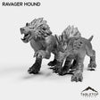 Tabletop Terrain Miniature Full Set Ravager Hound