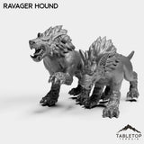 Tabletop Terrain Miniature Full Set Ravager Hound