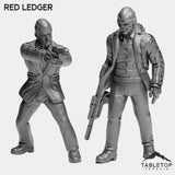 Tabletop Terrain Miniature Full Set Red Ledger