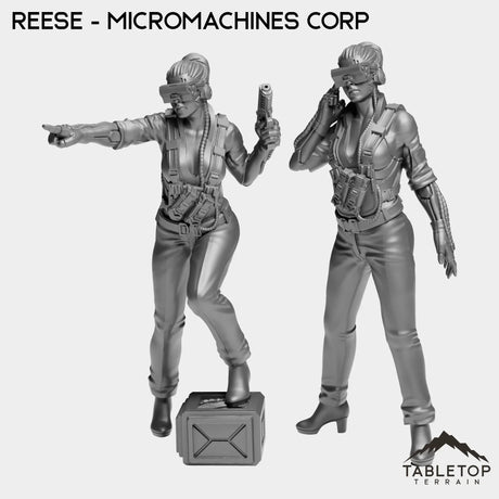 Tabletop Terrain Miniature Full Set Reese - Micromachines Corp