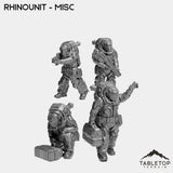 Tabletop Terrain Miniature Full Set RhinoUnit - MISC