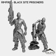 Tabletop Terrain Miniature Full Set Rimfire - Black Site Prisoners