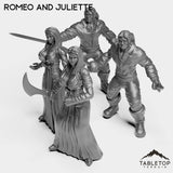 Tabletop Terrain Miniature Full Set Romeo and Juliette