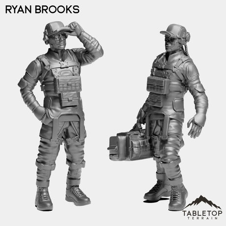 Tabletop Terrain Miniature Full Set Ryan Brooks