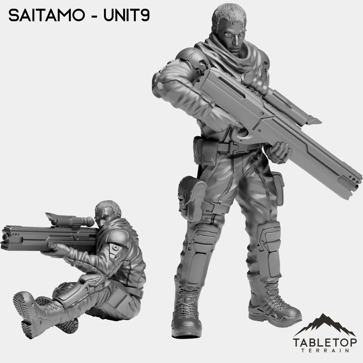Tabletop Terrain Miniature Full Set Saitamo - UNIT9