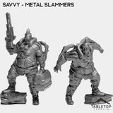 Tabletop Terrain Miniature Full Set Savvy - Metal Slammers