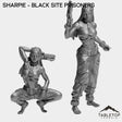 Tabletop Terrain Miniature Full Set Sharpie - Black Site Prisoners