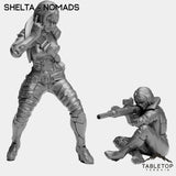 Tabletop Terrain Miniature Full Set Shelta - Nomads