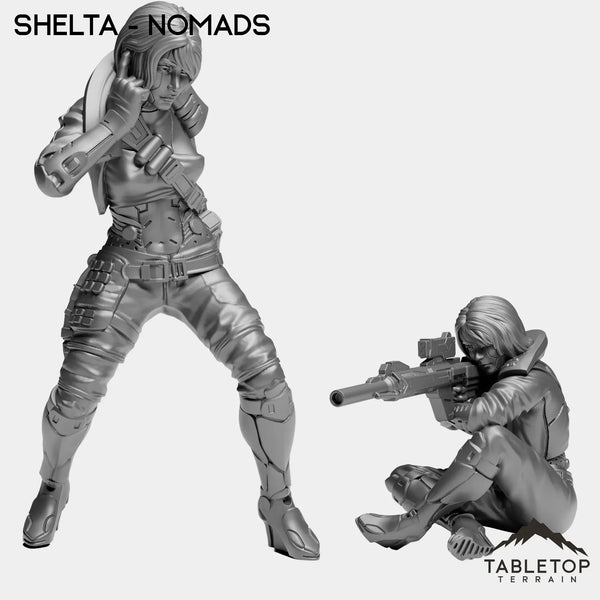 Tabletop Terrain Miniature Full Set Shelta - Nomads