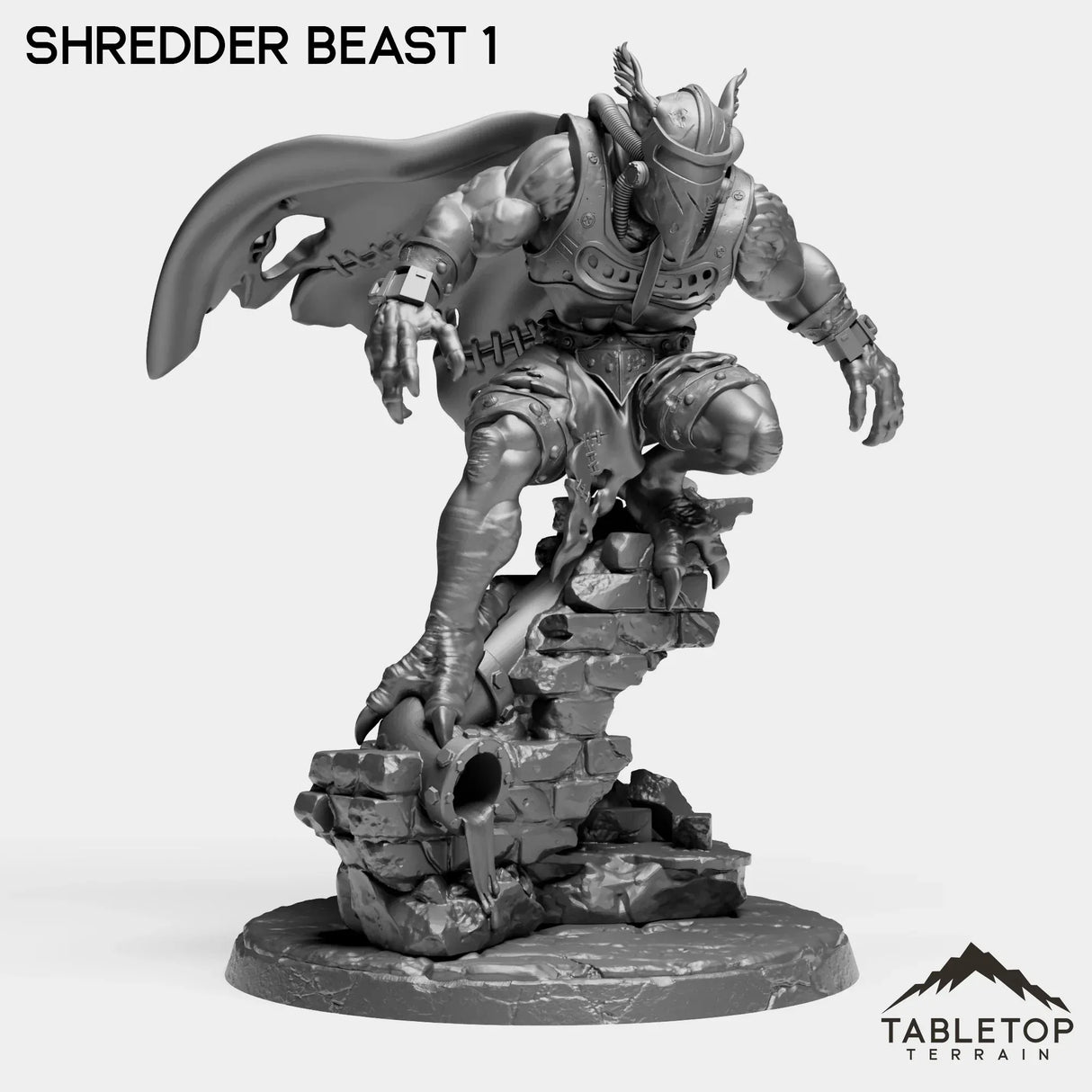 Tabletop Terrain Miniature Full Set Shredder Beast - Starspawn Soldiers