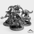 Tabletop Terrain Miniature Full Set Shredder Beast - Starspawn Soldiers