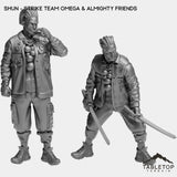 Tabletop Terrain Miniature Full Set Shun - Strike Team Omega & Almighty Friends