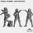 Tabletop Terrain Miniature Full Set Signal Runner - Ash Nomads