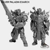 Tabletop Terrain Miniature Full Set Silver Paladin Exarch