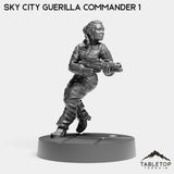 Tabletop Terrain Miniature Full Set Sky City Guerilla Commander