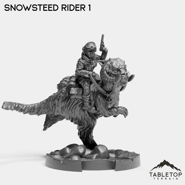 Tabletop Terrain Miniature Full Set Snowsteed Riders