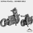 Tabletop Terrain Miniature Full Set Sophia Powell - Bomber Girls