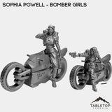 Tabletop Terrain Miniature Full Set Sophia Powell - Bomber Girls