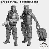 Tabletop Terrain Miniature Full Set Spike Powell - Route Raiders