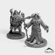 Tabletop Terrain Miniature Full Set Starspawn Cleric - Starspawn Soldiers