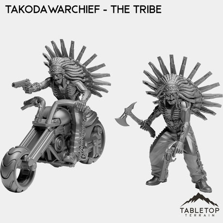 Tabletop Terrain Miniature Full Set TakodaWarChief - The Tribe