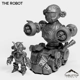 Tabletop Terrain Miniature Full Set The Robot