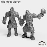 Tabletop Terrain Miniature Full Set The Runemaster