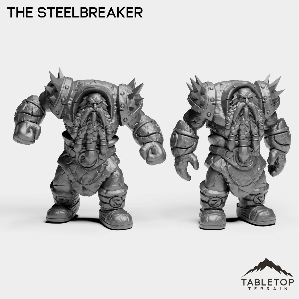 Tabletop Terrain Miniature Full Set The Steelbreaker