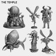 Tabletop Terrain Miniature Full Set The Temple Bundle