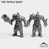 Tabletop Terrain Miniature Full Set The Temple Giant
