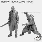 Tabletop Terrain Miniature Full Set Tie Long - Black Lotus Triads