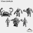 Tabletop Terrain Miniature Full Set Titan Complex Bundle
