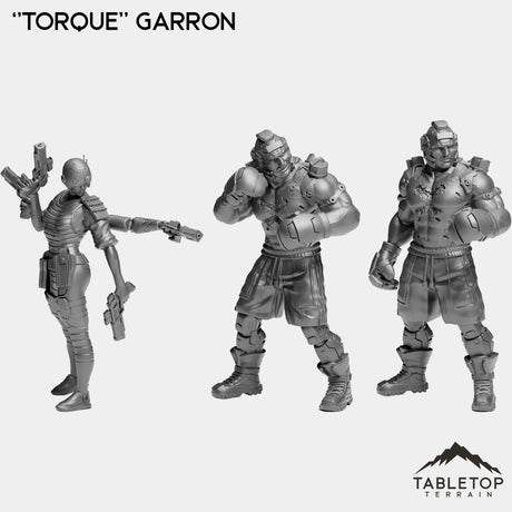Tabletop Terrain Miniature Full Set ''Torque'' Garron