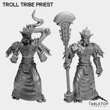 Tabletop Terrain Miniature Full Set Troll Tribe Priest