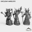 Tabletop Terrain Miniature Full Set Unclean Warlock