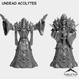 Tabletop Terrain Miniature Full Set Undead Acolytes