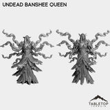 Tabletop Terrain Miniature Full Set Undead Banshee Queen