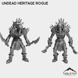Tabletop Terrain Miniature Full Set Undead Heritage Rogue