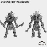 Tabletop Terrain Miniature Full Set Undead Heritage Rogue