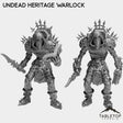Tabletop Terrain Miniature Full Set Undead Heritage Warlock
