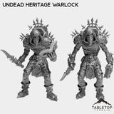 Tabletop Terrain Miniature Full Set Undead Heritage Warlock