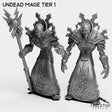 Tabletop Terrain Miniature Full Set Undead Mage Tier 1