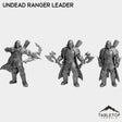 Tabletop Terrain Miniature Full Set Undead Ranger Leader